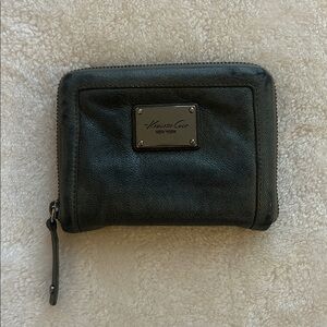 Kenneth Cole New York textured leather zip-around wallet